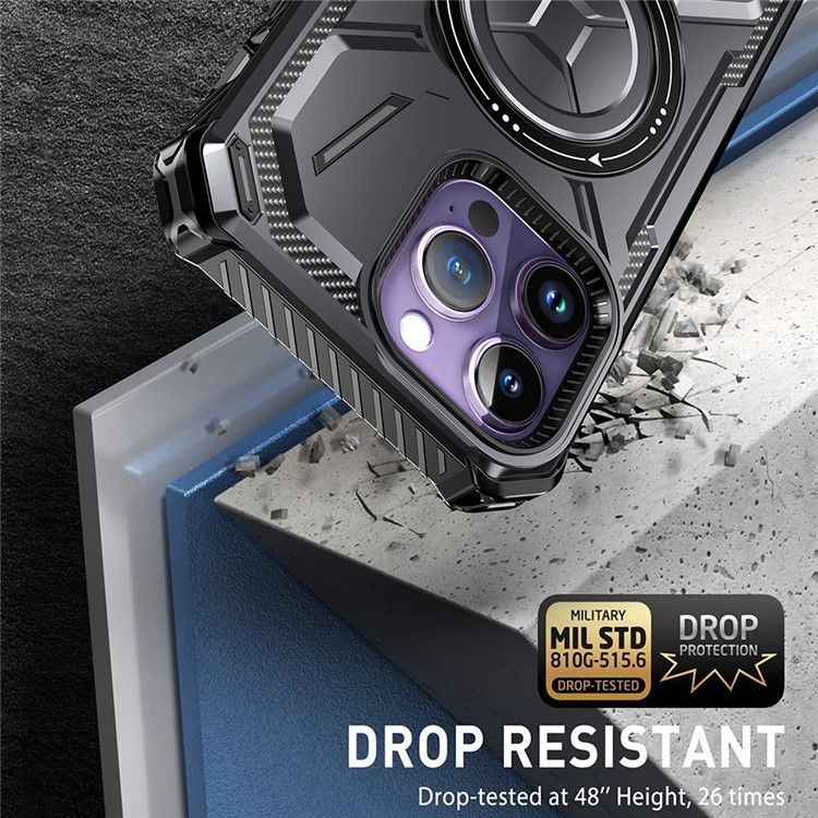 OEM Mobilskal till iPhone 14 Pro Max Magsafe Ringhållare - Lila