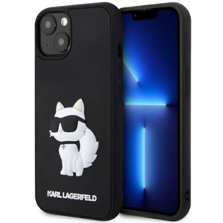 KARL LAGERFELD Karl Lagerfeld Mobilskal till iPhone 14 Plus Rubber Choupette 3D