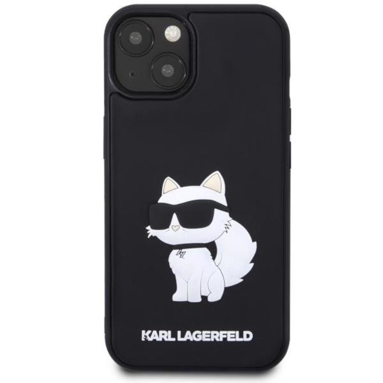 KARL LAGERFELD Karl Lagerfeld Mobilskal till iPhone 14 Plus Rubber Choupette 3D