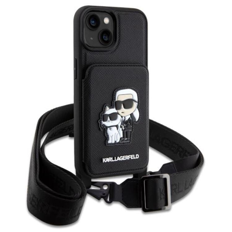KARL LAGERFELD Karl Lagerfeld iPhone 14 Halsbandsskal Crossbody Karl