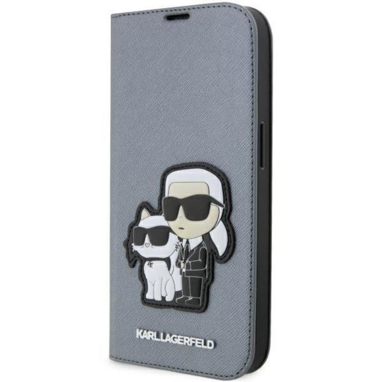 KARL LAGERFELD Karl Lagerfeld iPhone 14 Pro Plånboksfodral Saffiano Karl