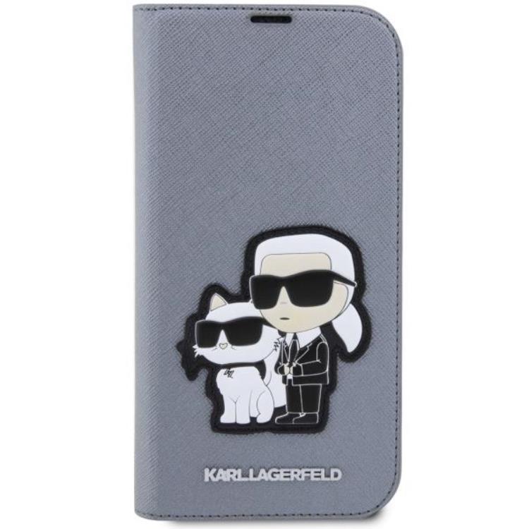 KARL LAGERFELD Karl Lagerfeld iPhone 14 Pro Plånboksfodral Saffiano Karl