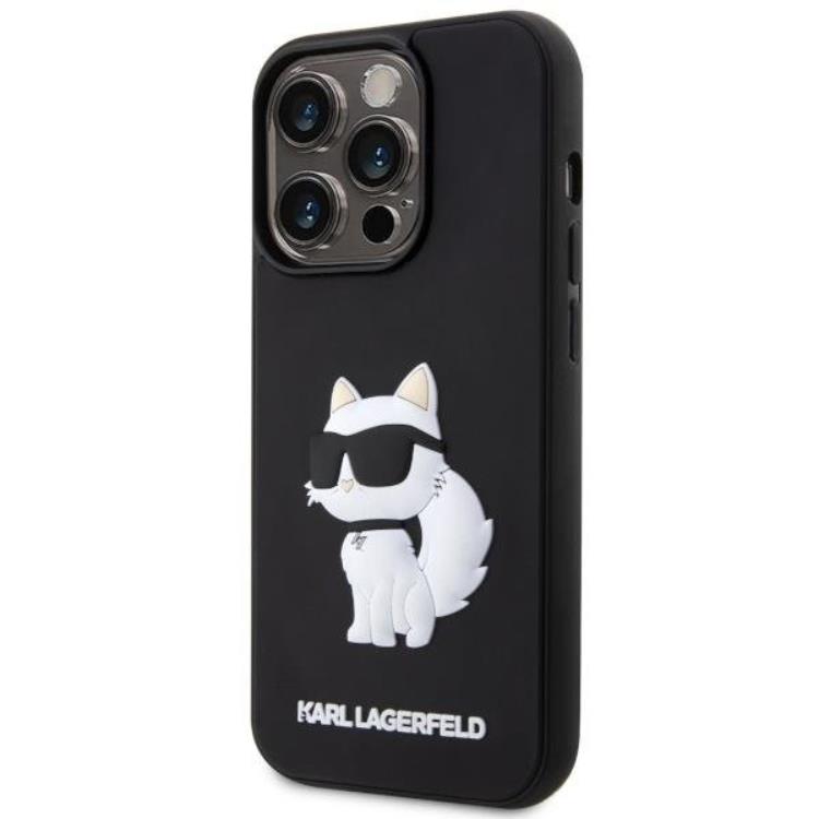 KARL LAGERFELD Karl Lagerfeld Mobilskal till iPhone 14 Pro Max Rubber Choupette 3D