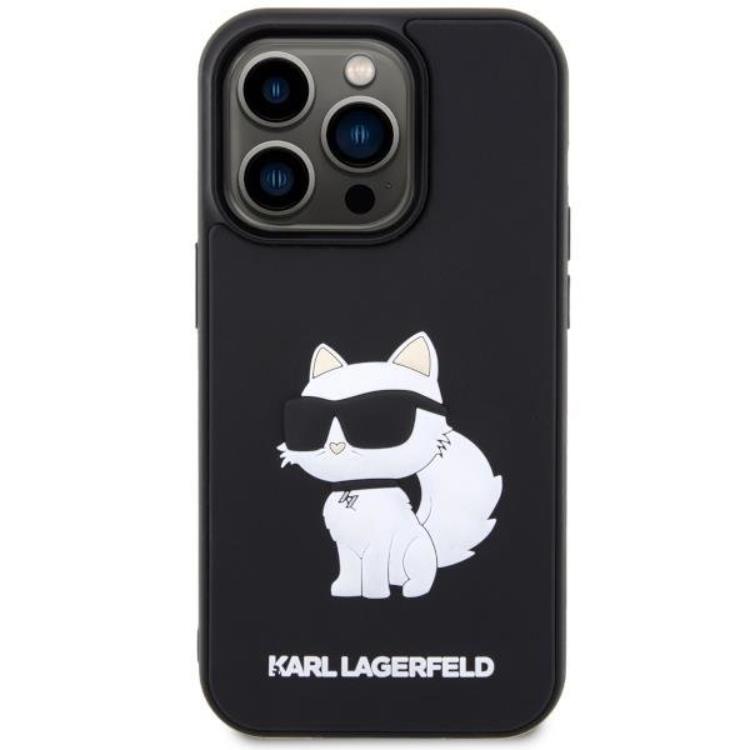 KARL LAGERFELD Karl Lagerfeld Mobilskal till iPhone 14 Pro Max Rubber Choupette 3D