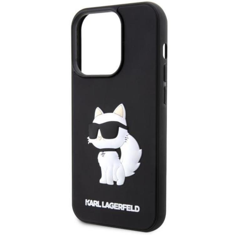 KARL LAGERFELD Karl Lagerfeld Mobilskal till iPhone 14 Pro Max Rubber Choupette 3D