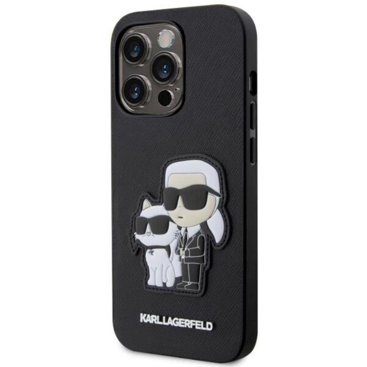 KARL LAGERFELD Karl Lagerfeld Mobilskal till iPhone 14 Pro Max Saffiano Karl & Choupette