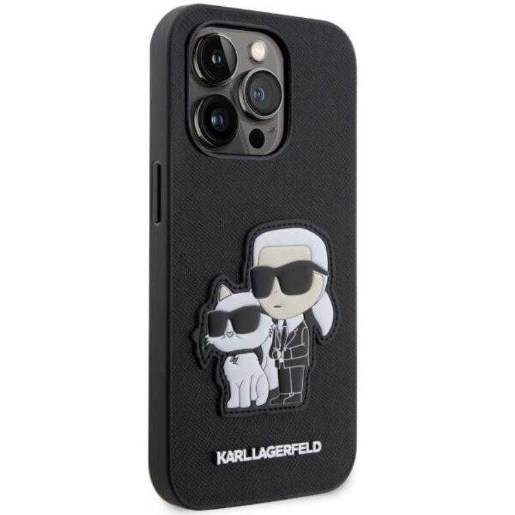 KARL LAGERFELD Karl Lagerfeld Mobilskal till iPhone 14 Pro Max Saffiano Karl & Choupette