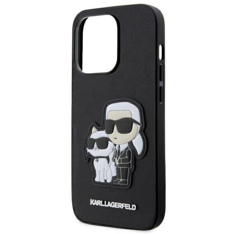 KARL LAGERFELD Karl Lagerfeld Mobilskal till iPhone 14 Pro Max Saffiano Karl & Choupette