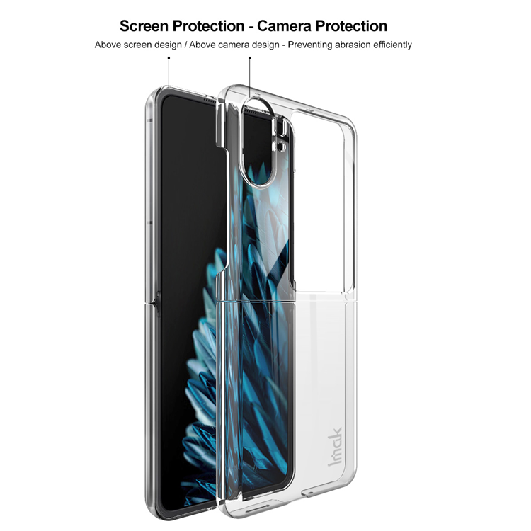 Imak IMAK Mobilskal till Oppo Find N2 Flip 5G Air II Pro Anti-Scratch - Clear