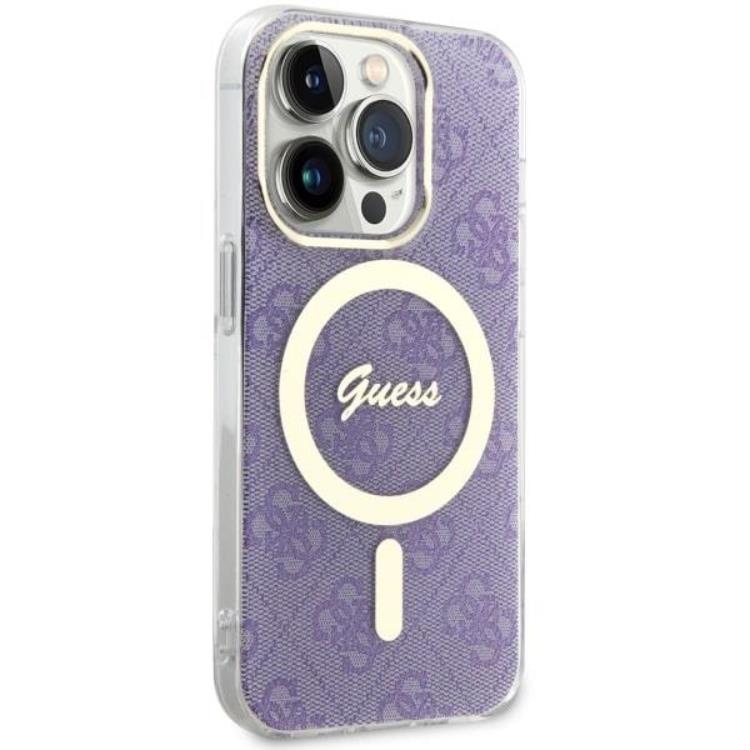 Guess Guess Mobilskal till iPhone 14 Pro MagSafe - Lila