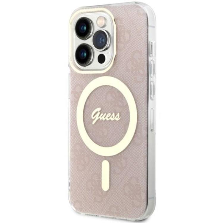 Guess Guess Mobilskal till iPhone 14 Pro MagSafe - Rosa