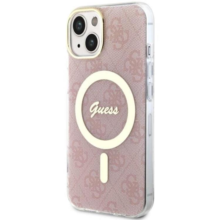 Guess Guess Mobilskal till iPhone 14 Plus MagSafe - Rosa