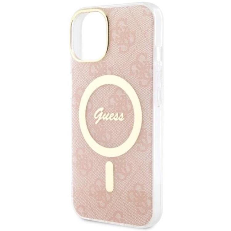 Guess Guess Mobilskal till iPhone 14 Plus MagSafe - Rosa