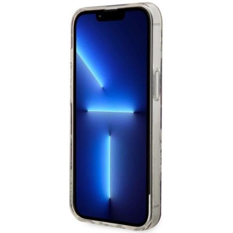 Guess Guess Mobilskal till iPhone 14 Plus MagSafe Flower - Rosa