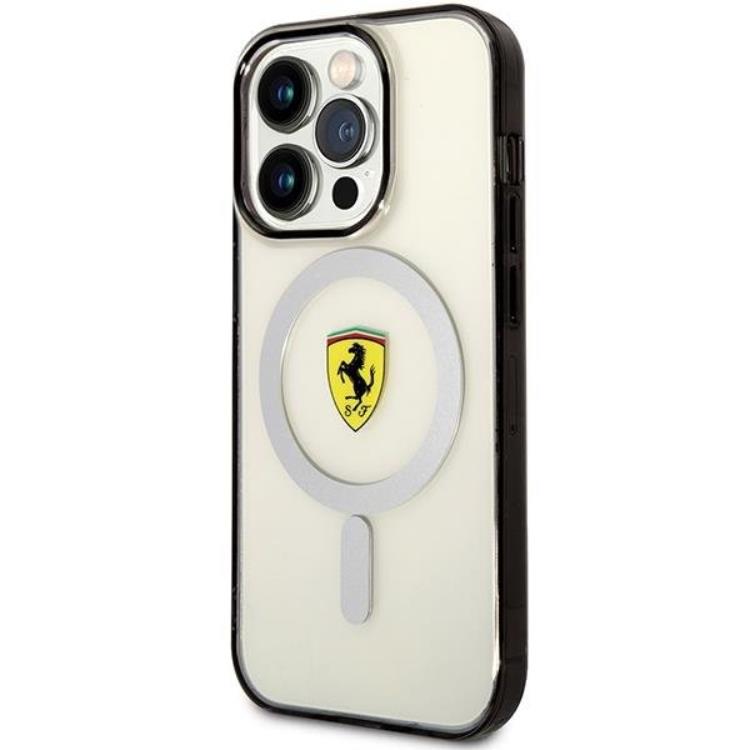 Ferrari Ferrari Mobilskal till iPhone 14 Pro Max Magsafe Outline - Transparent