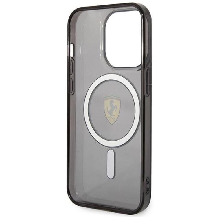 Ferrari Ferrari Mobilskal till iPhone 14 Pro Max Magsafe Translucent - Svart