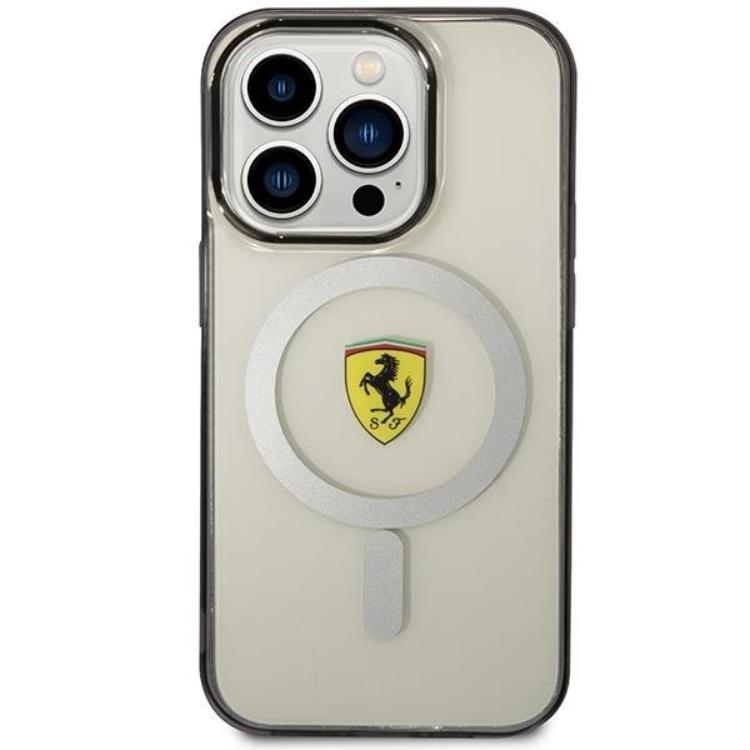 Ferrari Ferrari Mobilskal till iPhone 14 Pro Magsafe Outline - Transparent