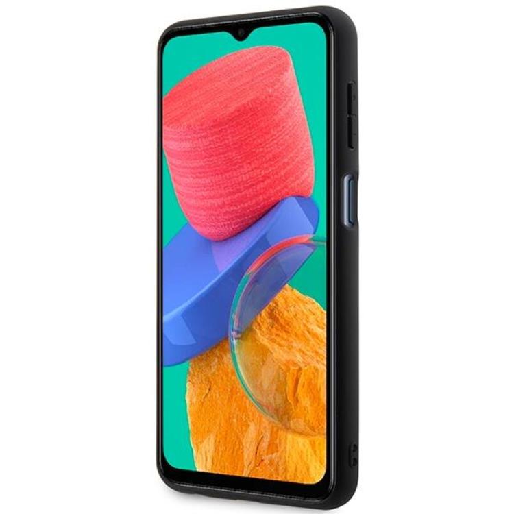 Guess Guess Galaxy M33 5G Mobilskal Metall Guld Logo - Grå