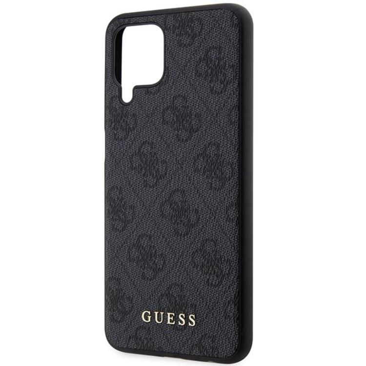 Guess Guess Galaxy M33 5G Mobilskal Metall Guld Logo - Grå