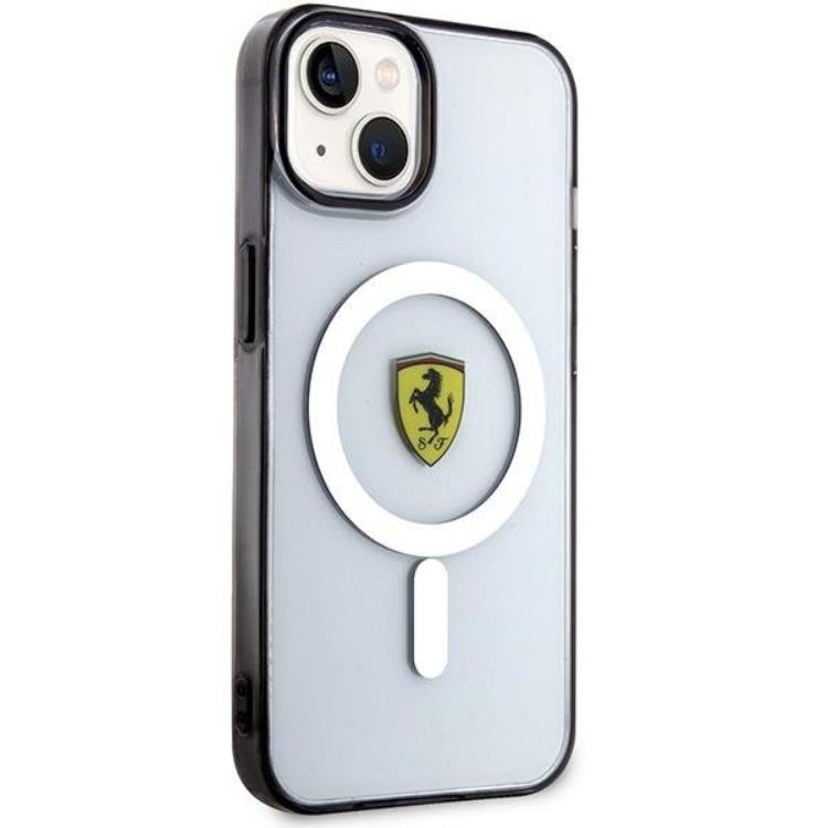 Ferrari Ferrari Mobilskal till iPhone 14 Magsafe Outline - Transparent