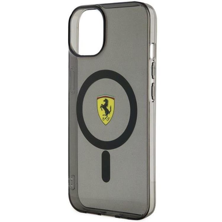 Ferrari Ferrari Mobilskal till iPhone 14 Magsafe Translucent - Svart