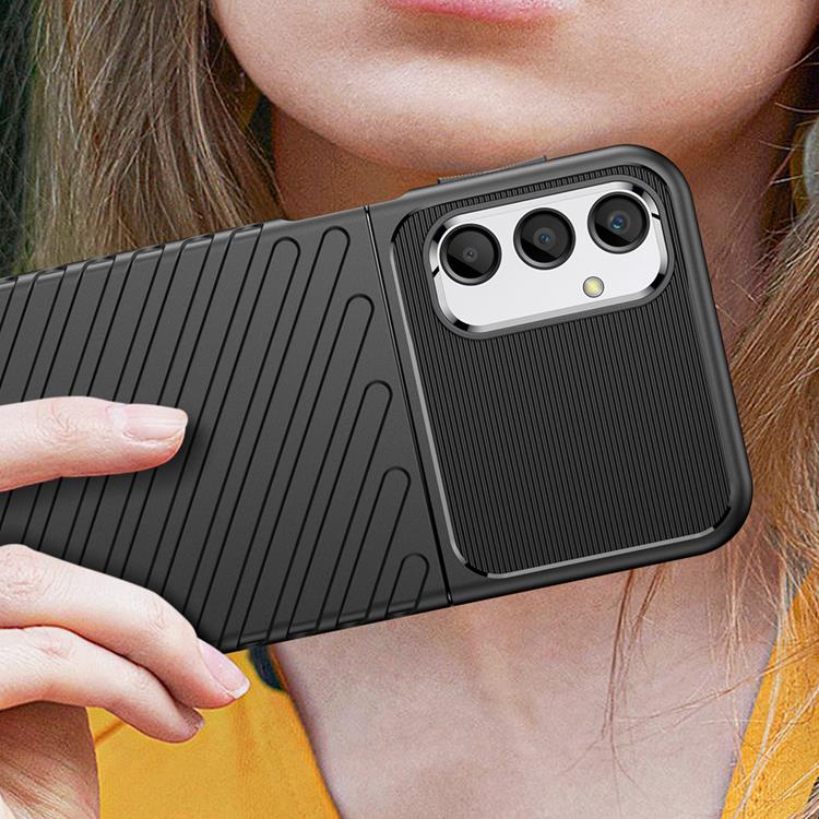 OEM Mobilskal till Galaxy A24 4G Thunder Armor Silikon - Svart