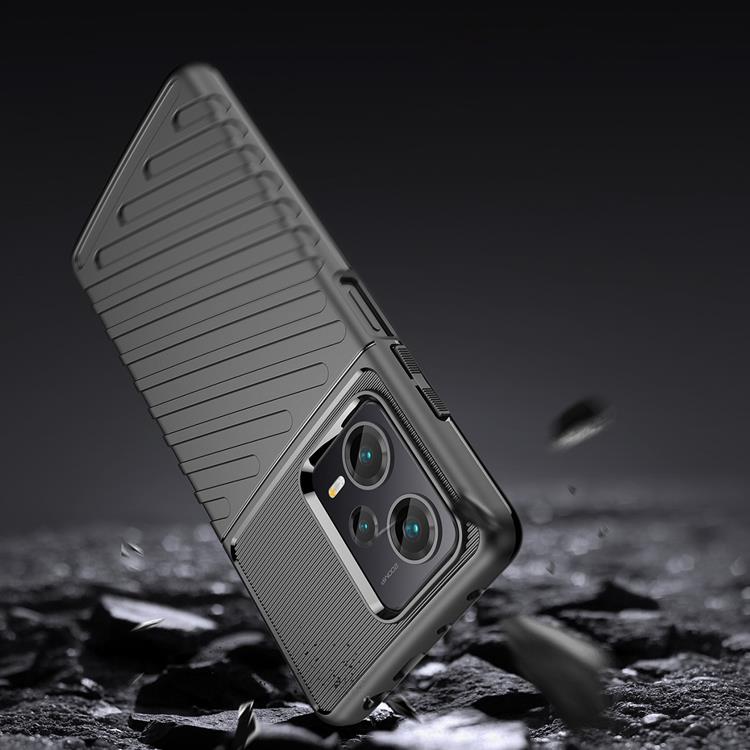 OEM Mobilskal till Xiaomi Redmi Note 12 Pro Plus Thunder Armor Silikon - Svart