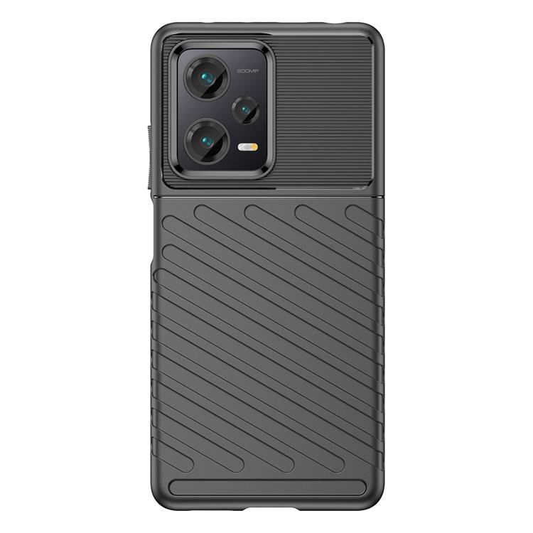 OEM Mobilskal till Xiaomi Redmi Note 12 Pro Plus Thunder Armor Silikon - Svart