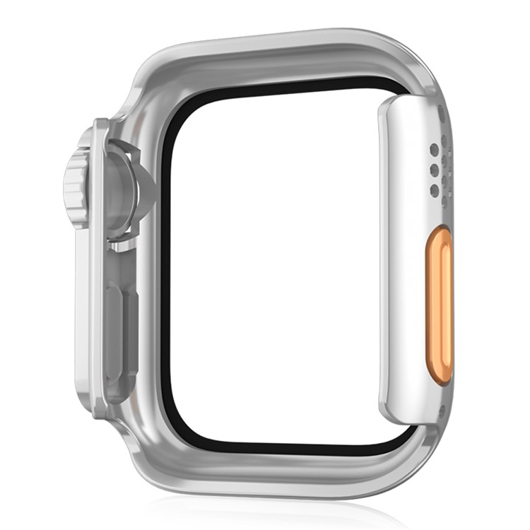 OEM Apple Watch 7/8 (41mm) Förvandla Utseendet till Apple Watch Ultra - Silver