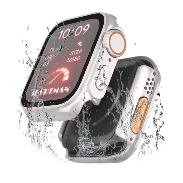 OEM Apple Watch 7/8 (41mm) Förvandla Utseendet till Apple Watch Ultra Starlight