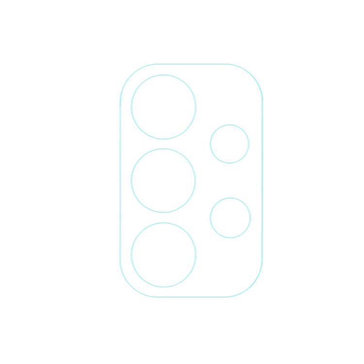 OEM [1-PACK] Galaxy A23 4G/5G Kameralinsskydd i Härdat glas