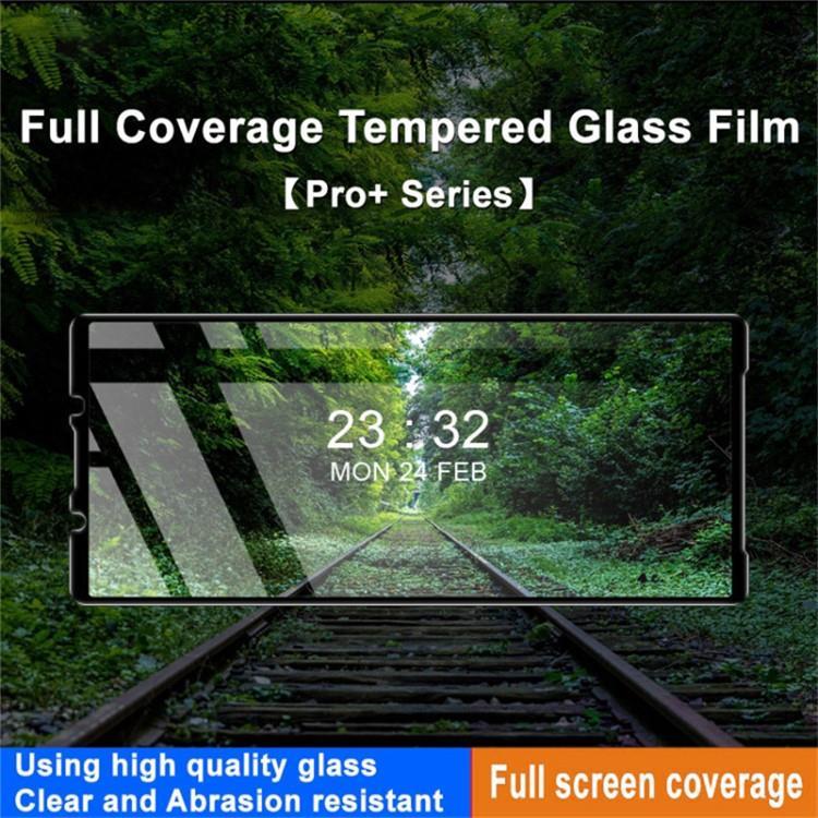 OEM [1-PACK] Sony Xperia 5 V Härdat Glas Skärmskydd - Svart