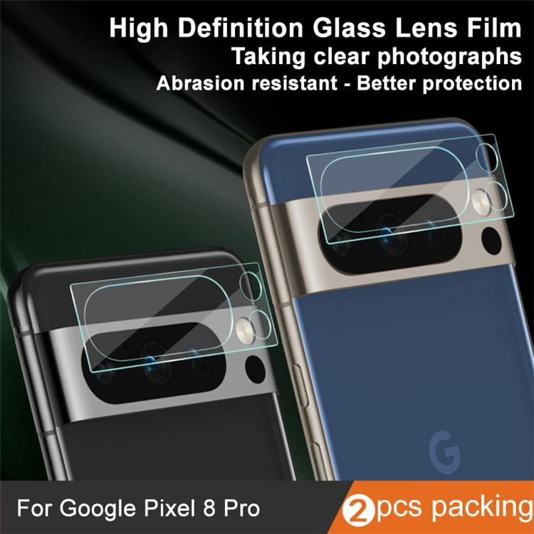 OEM [1-PACK] Google Pixel 8 Kameralinsskydd i Härdat Glas - Clear