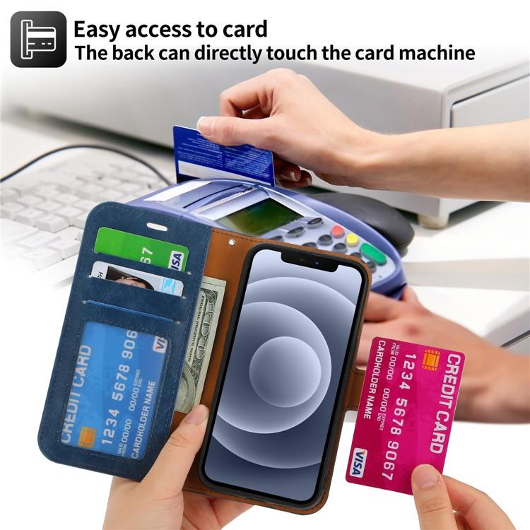 OEM iPhone 15 Pro Max Plånboksfodral 2-in-1 Detachable - Blå