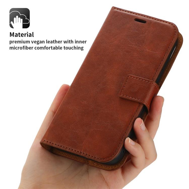 OEM iPhone 15 Pro Plånboksfodral 2-in-1 Detachable - Brun