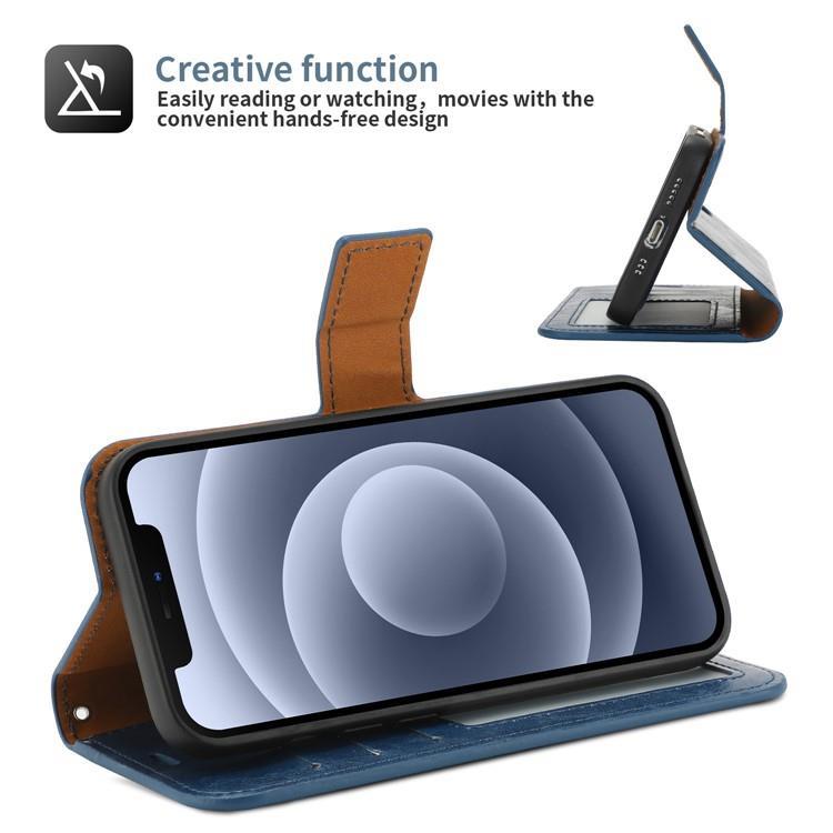 OEM iPhone 15 Plus Plånboksfodral 2-in-1 Detachable - Blå