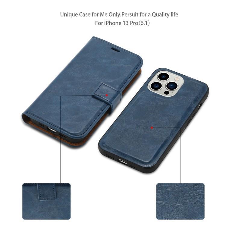 OEM iPhone 15 Plus Plånboksfodral 2-in-1 Detachable - Blå