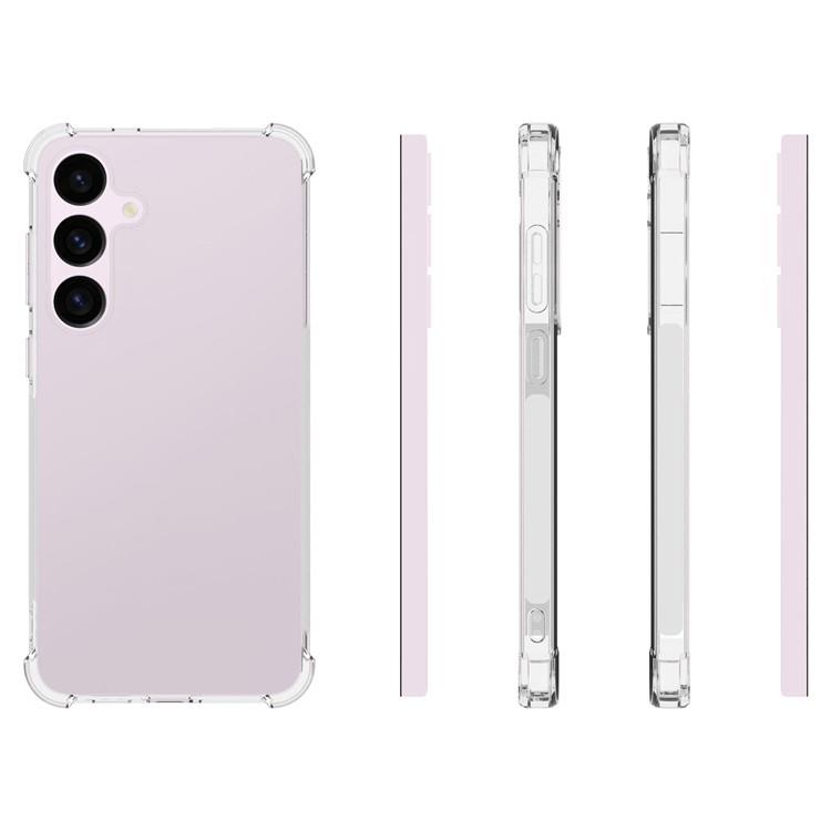 OEM Mobilskal till Galaxy S24 Plus Vattenstämpelfri TPU - Transparent