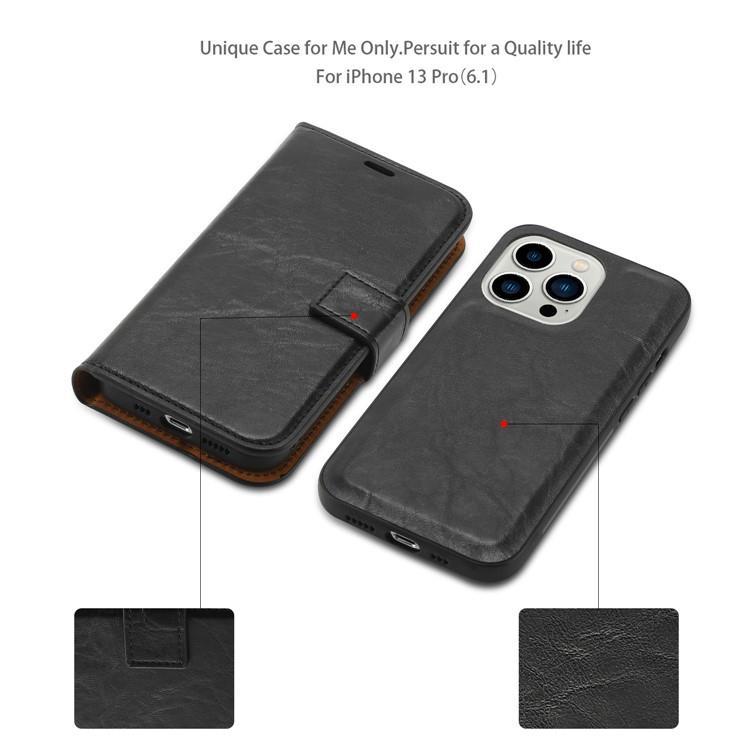 OEM iPhone 15 Pro Plånboksfodral 2-in-1 Detachable - Röd