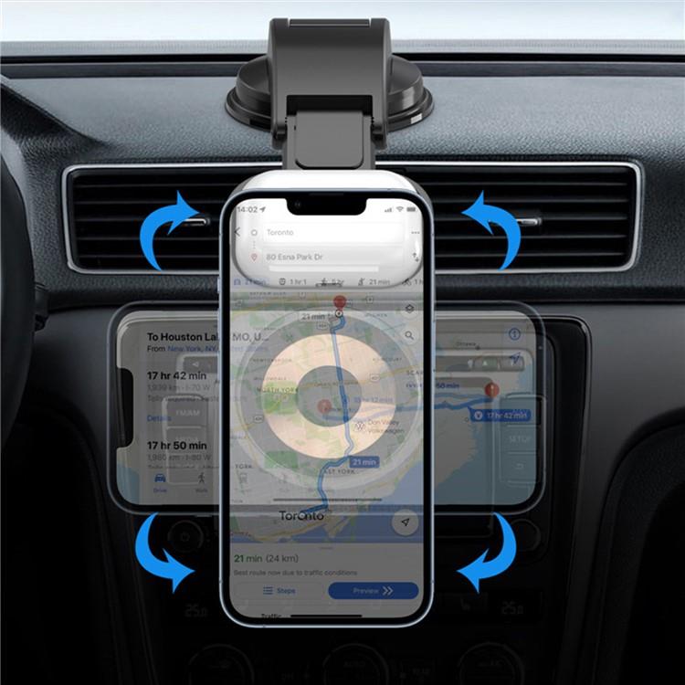 OEM Instrumentbräda Bilhållare 15W 2IN1 - Svart