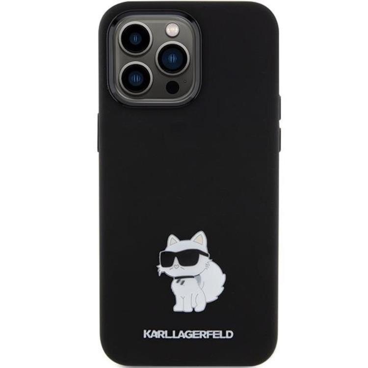 KARL LAGERFELD KARL LAGERFELD Mobilskal till iPhone 15 Pro Max Silikon Metal Pin