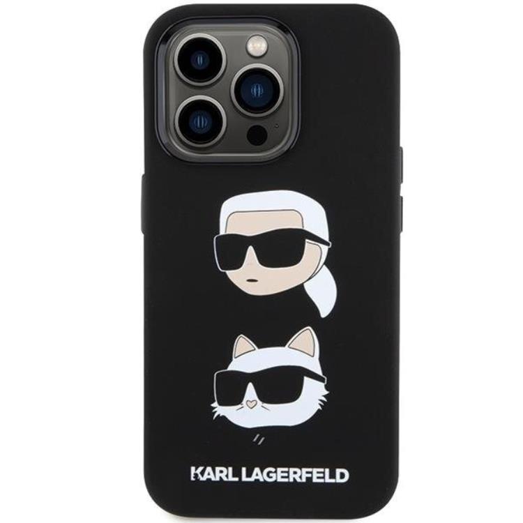 KARL LAGERFELD KARL LAGERFELD Mobilskal till iPhone 15 Pro Max Karl&Choupette Head