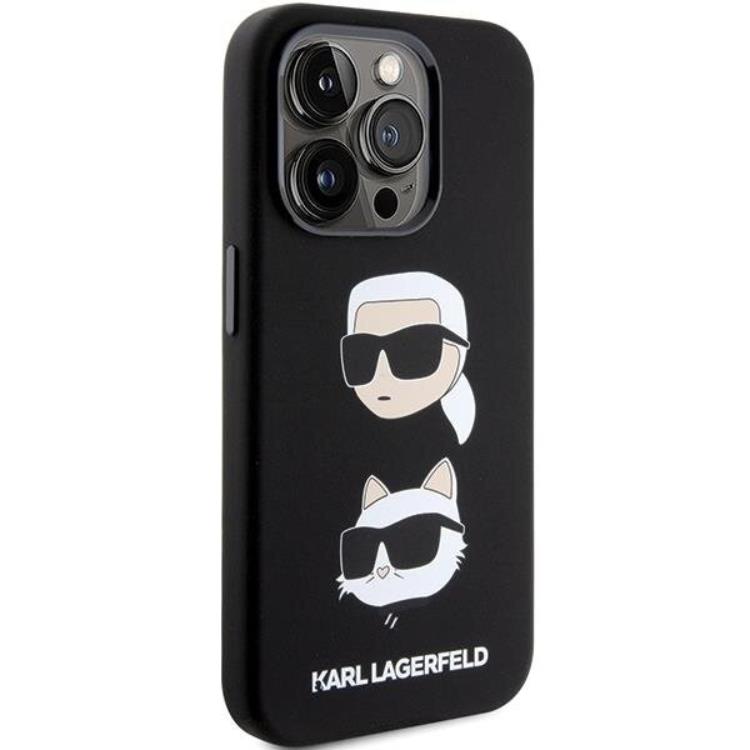 KARL LAGERFELD KARL LAGERFELD Mobilskal till iPhone 15 Pro Max Karl&Choupette Head