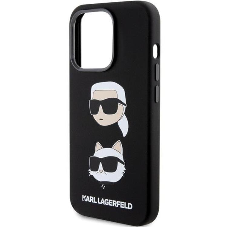KARL LAGERFELD KARL LAGERFELD Mobilskal till iPhone 15 Pro Max Karl&Choupette Head