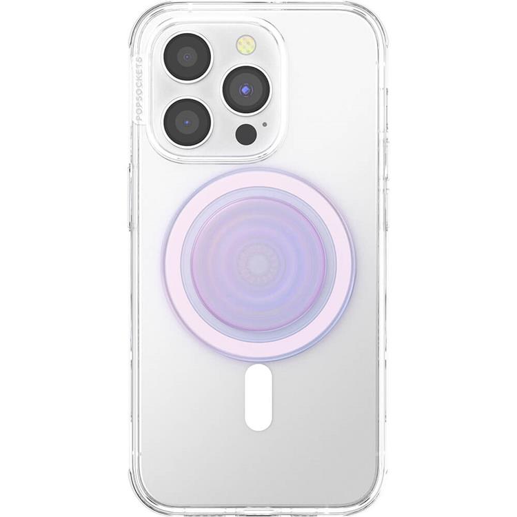 PopSockets POPSOCKETS PopGrip för Magsafe - Opalescent Clear