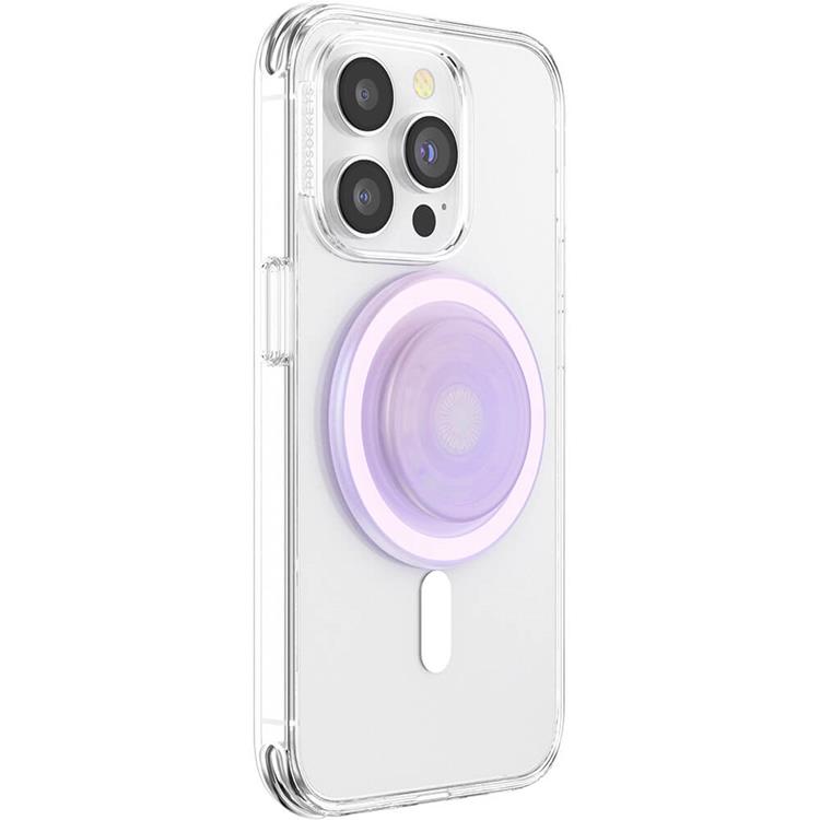PopSockets POPSOCKETS PopGrip för Magsafe - Opalescent Clear