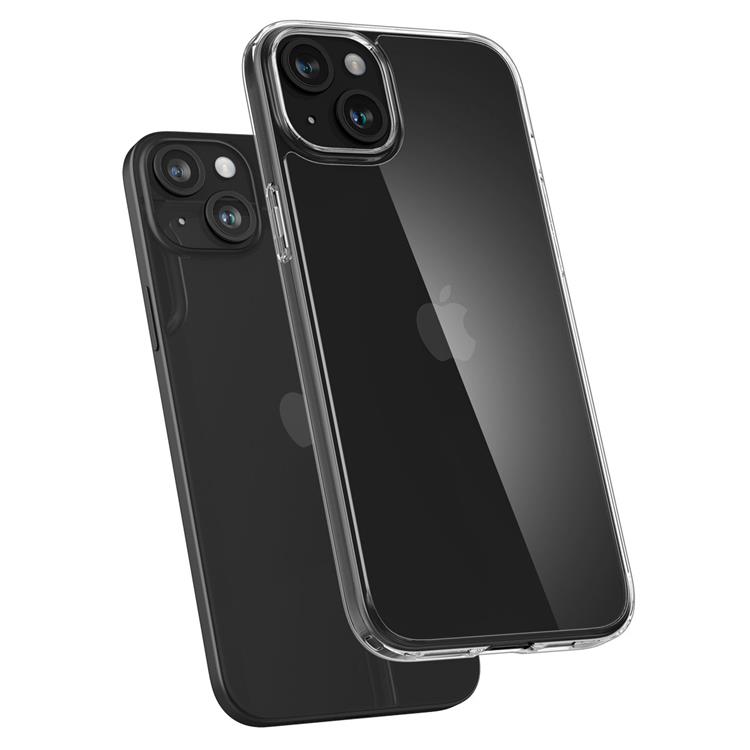 Spigen Spigen Mobilskal till iPhone 15 Plus Airskin Hybrid - Crystal Clear