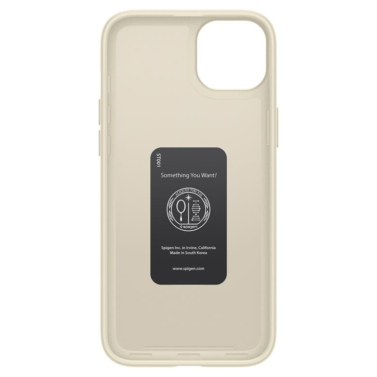 Spigen Spigen Mobilskal till iPhone 15 Plus Thin Fit - Mute Beige