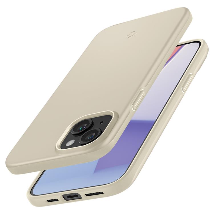 Spigen Spigen Mobilskal till iPhone 15 Plus Thin Fit - Mute Beige