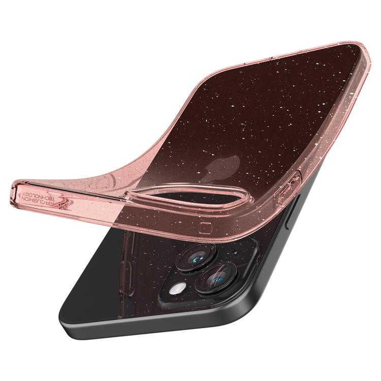 Spigen Spigen Mobilskal till iPhone 15 Plus Liquid Crystal - Rosa